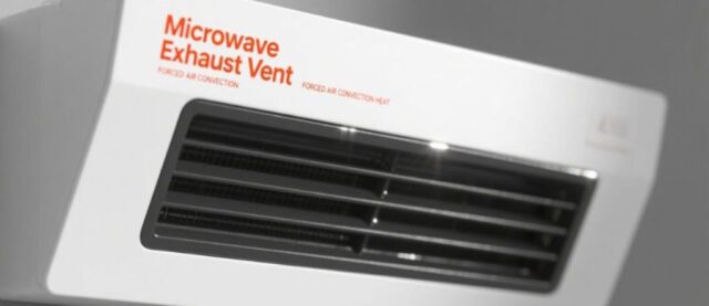 Microwave Exhaust Vent