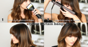 How to Style Curtain Bangs? An Overview of Styling, Face Shapes, And Maintaining the Bangs How to Style Curtain Bangs
