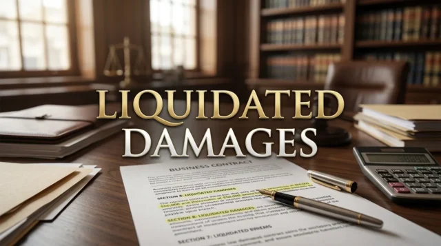 Liquidated Damages Liquidated Damages