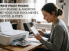 Print From Phone: Easy iPhone and Android Methods for Documents, Photos, and PDFs Print From Phone